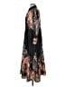 Unbranded 100% Polyester Paisley Black Casual Dress Size S - photo 5