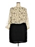 Gabby Skye 100% Polyester Stars Ivory Cocktail Dress Size 20 - photo 2