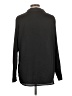 ASOS 100% Polyester Solid Black Long Sleeve Blouse Size 12 - photo 2