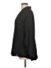 ASOS 100% Polyester Solid Black Long Sleeve Blouse Size 12 - photo 5