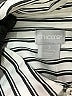 Chico's Stripes Silver Long Sleeve Button-Down Shirt Size XL (3) - photo 7
