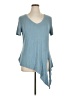 Matty M Blue Short Sleeve Top Size XL - photo 1
