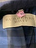 Burberry Brit Plaid Blue Wool Blazer Size 6 - photo 6
