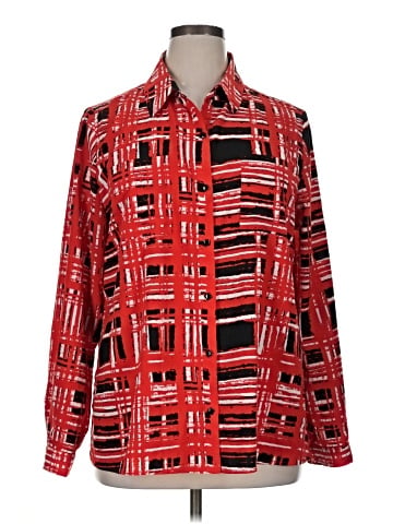 Susan Graver Long Sleeve Blouse (view 1)