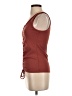 SAVVI Brown Burgundy Tank Top Size S - photo 5