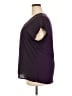 Papermoon 100% Polyester Purple Short Sleeve Top Size 2X - photo 5