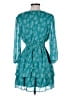 Mimi Chica Paisley Teal Cocktail Dress Size M - photo 2