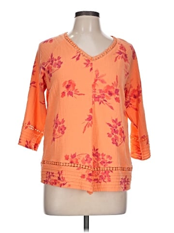 Soft Surroundings 3/4 Sleeve Blouse (view 1)