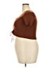 Active USA Brown Short Sleeve Top Size 2X - photo 5