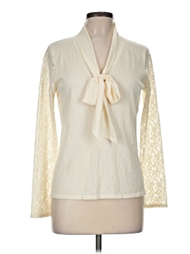 August Silk Long Sleeve Blouse