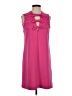 Bebe Pink Casual Dress Size 4 - photo 1