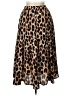 Adika Animal Print Brown Casual Skirt Size L - photo 2