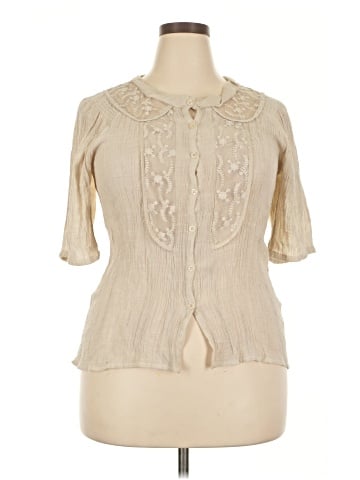 Cynthia Rowley TJX 3/4 Sleeve Blouse (view 1)