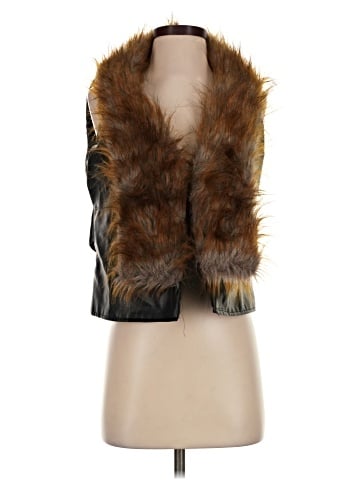 Reserved Faux Fur Vest (view 1)