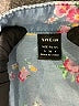 Shein Floral Blue Long Sleeve Blouse Size 4 - photo 7