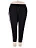 Torrid Color Block Black Track Pants Size 3X Plus (3) - photo 1