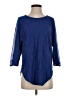 Moth Blue 3/4 Sleeve Top Size S - photo 1