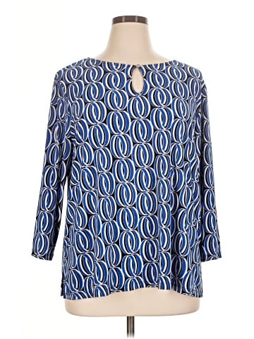 Kasper 3/4 Sleeve Blouse (view 1)