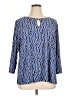 Kasper Blue 3/4 Sleeve Blouse Size 1X - photo 1