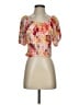 Eclair Pink Short Sleeve Blouse Size S - photo 1