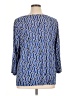 Kasper Blue 3/4 Sleeve Blouse Size 1X - photo 2