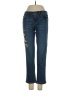 LOFT Versa Paisley Blue Jeans Size 2 - photo 1