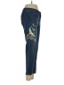LOFT Versa Paisley Blue Jeans Size 2 - photo 4