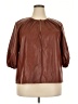 the GET 100% Leather Brown Leather Top Size XXL - photo 1