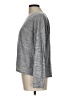 Eyeshadow Gray Long Sleeve Top Size L - photo 5