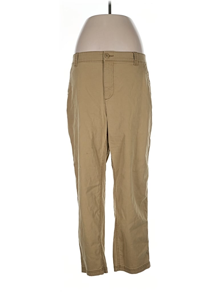 Pre-owned Old Navy Khaki Pant In Tan