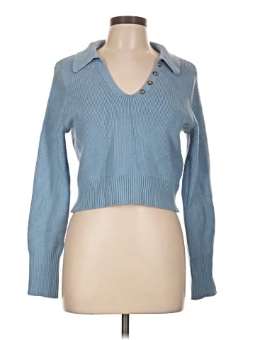 Happily Grey Pullover Sweater (view 1)