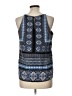 Renee C. 100% Polyester Blue Tank Top Size L - photo 2