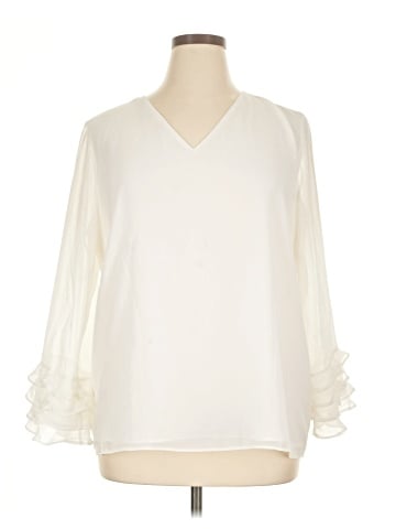 Grace 3/4 Sleeve Blouse (view 1)