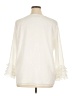 Grace 100% Polyester Ivory 3/4 Sleeve Blouse Size XL - photo 2