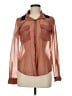 Maison Scotch Brown Long Sleeve Blouse Size Med (2) - photo 1