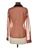 Maison Scotch Brown Long Sleeve Blouse Size Med (2) - photo 2