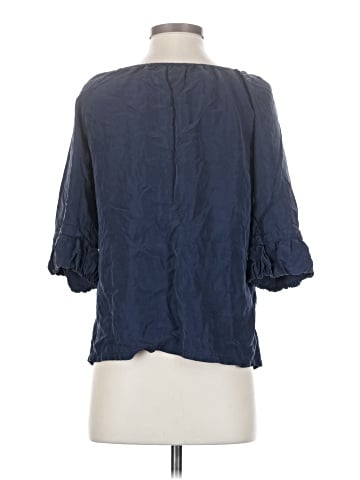 Sundance 3/4 Sleeve Silk Top (view 2)