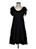 Max Studio Solid Black Casual Dress Size XS - photo 1