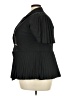 Shein Curve Black 3/4 Sleeve Button-Down Shirt Size 3X - photo 5