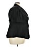 Shein Curve Black 3/4 Sleeve Button-Down Shirt Size 3X - photo 4