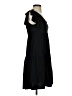 Max Studio Solid Black Casual Dress Size XS - photo 4