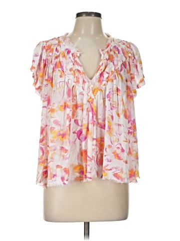 Elan Short Sleeve Blouse (view 1)