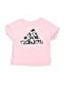 Adidas 100% Cotton Pink Short Sleeve T-Shirt Size 5 - photo 1
