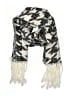 DKNY Houndstooth Ivory Scarf One size - photo 1