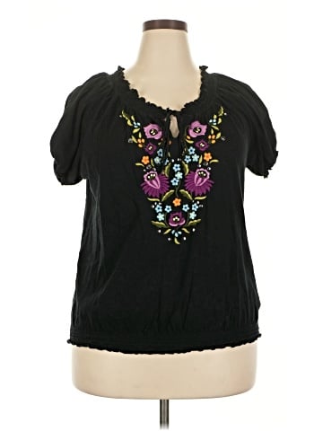 DressBarn Short Sleeve Top (view 1)