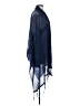 One World 100% Acrylic Blue Poncho Size S - photo 4