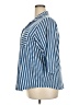 Lands' End Stripes Blue 3/4 Sleeve Button-Down Shirt Size 2X - photo 5