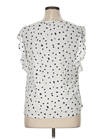 Como Blu Short Sleeve Blouse (view 2)