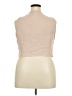 Unbranded 100% Polyester Tan Sleeveless Blouse Size XXXL - photo 2