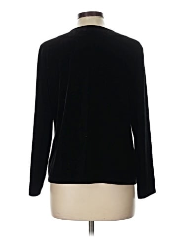Petite Sophisticate Long Sleeve Blouse (view 2)